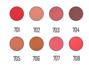 پالت رنگی رژگونه هانتین